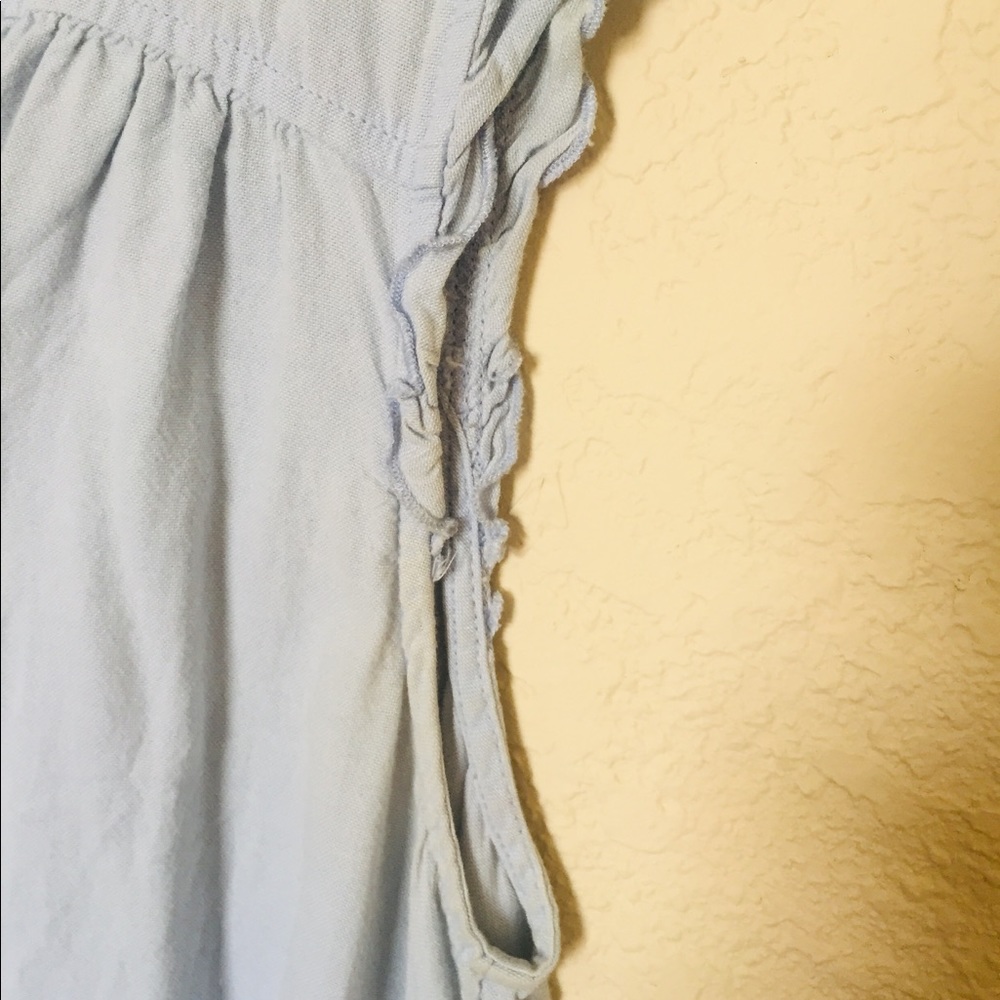 5/$20 Blue Khaki Dress - Picture 3 of 6